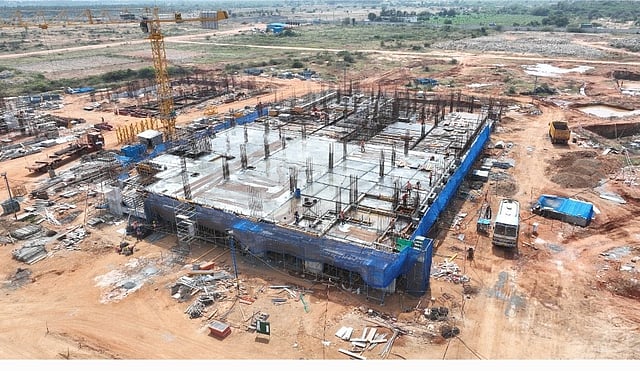 Madurai AIIMS under construction 