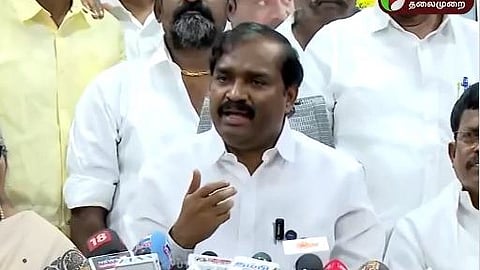 Post Alliance Exit, Velmurugan Rules Out Contesting 2026 Polls