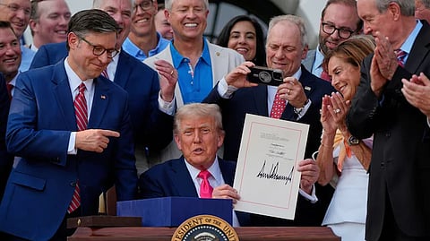 Donald Trump signature to appear on all new US currency