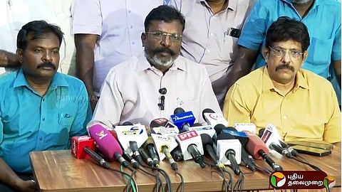 VCK Chief Thirumavalavan Withdraws from 2026 TN Poll Race