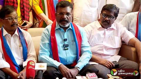 Vote for VCK Only in Uzhavarkarai, Not Others: Thirumavalavan