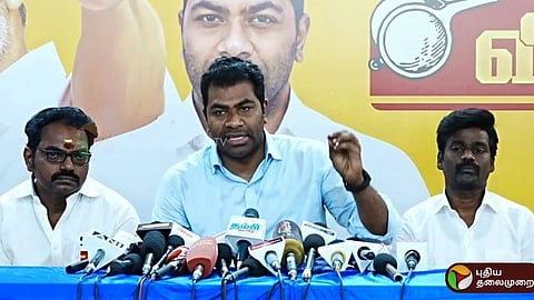 Stalin Using BJP’s Bihar Playbook Against Allies: Aadhav Arjuna