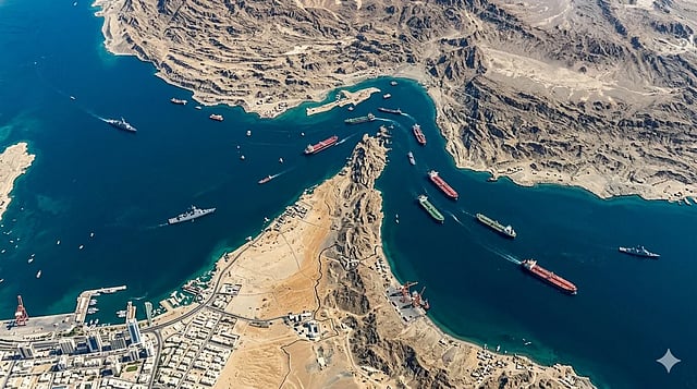 Iran linked five ships US sanctioned defy hormuz blockade 