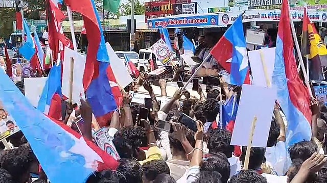 திருமாவளவன் பரப்புரை