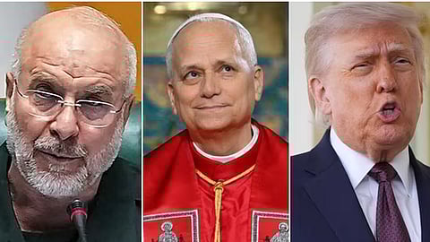 Trump vs Pope Leo XIV: Iran Speaker Backs Vatican Leader