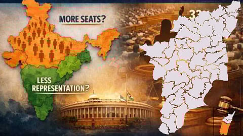 Tamil Nadu lost two parliamentary seats  