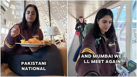 மும்பை ஏர்போர்ட்டில் ஏற்பட்ட அனுபவத்தை பகிர்ந்த பாகிஸ்தான் பெண்