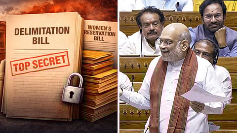 amit shah in delimitation debate