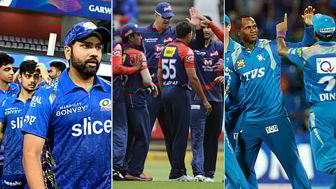 which ipl team have most consecutive defeats in ipl history