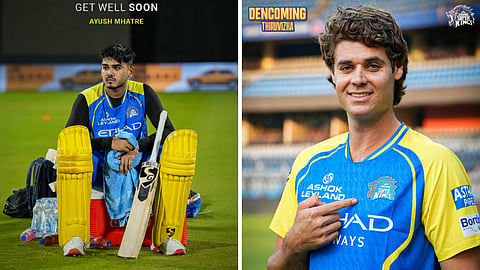 ஆயுஷ் மாத்ரே - ஸ்பென்சர் ஜான்சன்