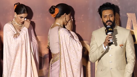 Genelia cried during her husband Riteish speech