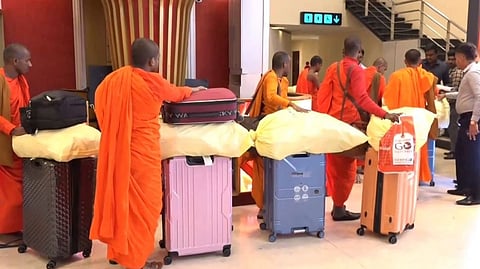 22 Buddhist Monks Held with ₹110 Cr Drugs in Sri Lanka