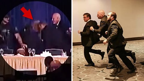 gun shoot in white house