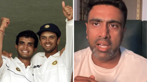 ganguly, dravid, ashwin