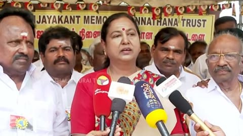 Premalatha Vijayakanth Urges Patience Over Election Results