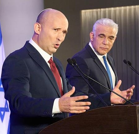 naftali bennett, yair lapid