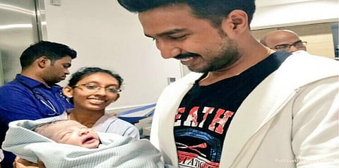 அப்பா ஆனார் நடிகர் விஷ்ணு