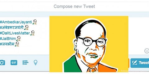 அம்பேத்கர் எமோஜி: அண்ணலைச் சிறப்பித்த டிவிட்டர்