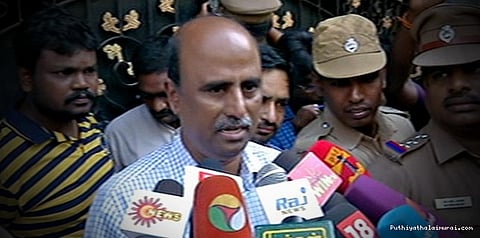 வடபழனி தீ விபத்து பற்றி விசாரணை: கலெக்டர் தகவல்