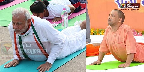 சிறப்பான வளர்ச்சியைக் காணும் உத்தரப் பிரதேசம்: யோகிக்கு பிரதமர் மோடி பாராட்டு