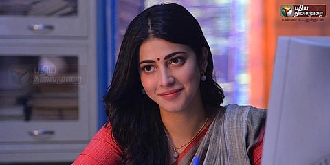 ஸ்ருதிக்கு இப்படியொரு ஆசை இருக்காமே!