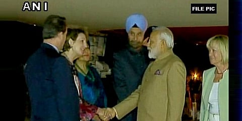 வாஷிங்டனில் மோடிக்கு உற்சாக வரவேற்பு