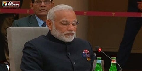 இந்திய - சீன பிரதமர்கள் பரஸ்பரம் பாராட்டு