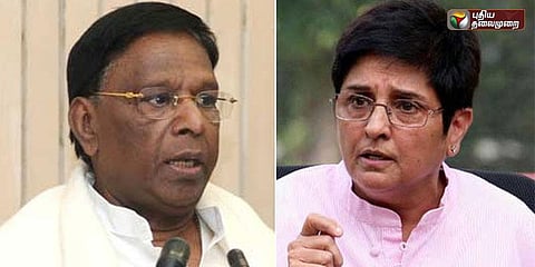 கிரண்பேடி, நாராயணசாமி இடையே என்னதான் பிரச்னை?