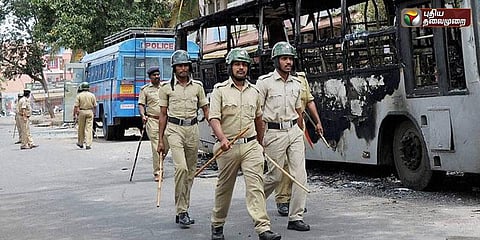 கதிராமங்கலத்தில் திடீரென போலீஸ் குவிப்பு
