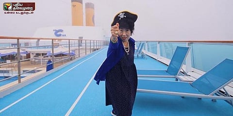 வலைதளங்களில் உலாவரும் மூதாட்டி... பின்தொடர்வோர் எண்ணிக்கை ஒரு லட்சம்