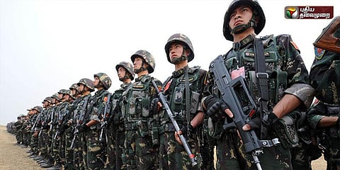 இந்தியாவுடனான எல்லை பிரச்னை...திபெத்தில் படைகளைக் குவிக்கும் சீனா