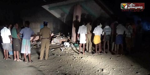 பேய் விரட்டும் சடங்கில் தீவிபத்து - ஒருவர் உடல்நசுங்கி பலி