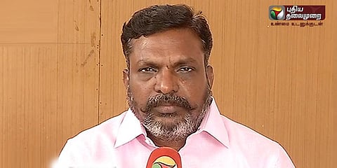 வந்தே மாதரம் பாடல் விவகாரம் - திருமாவளவன் கடும் கண்டனம்