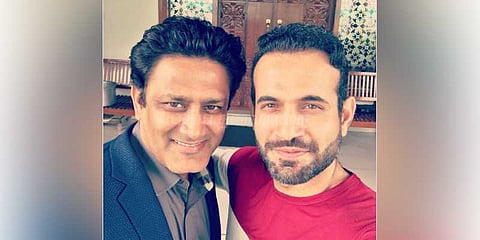 கும்ப்ளேவுக்கு விருந்து வைத்த இர்ஃபான் பதான்