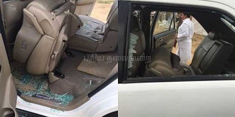 ராகுல் தாக்கப்பட்ட சம்பவம்: காங்கிரஸ் நிர்வாகி தற்கொலை மிரட்டல்