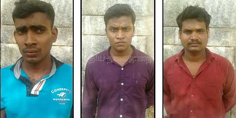 ‌சென்ட்ரலில் பண‌ம் பறிப்பு:‌ 3 கா‌வலர்கள் கைது
