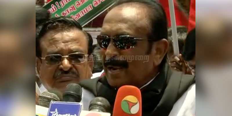 தமிழ்நாடு என் தாய்நாடு.. இந்தியா இடைக்கால ஏற்பாடு: வைகோ ஆக்ரோஷம்