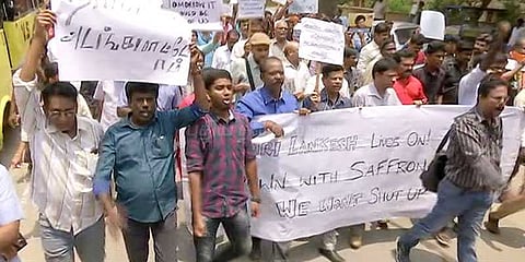 கவுரி லங்கேஷ் படுகொலைக்கு கண்டனம்: சென்னையில் பத்திரிகையாளர்கள் போராட்டம்