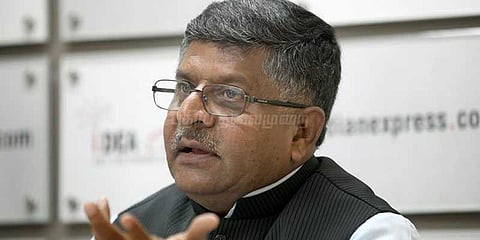 ஆதார் பாதுகாப்பானது: ரவிஷங்கர் பிரசாத் தகவல்