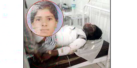 திருமணத்திற்கு மறுத்த பெண்: தீயிட்டு எரித்த தந்தை