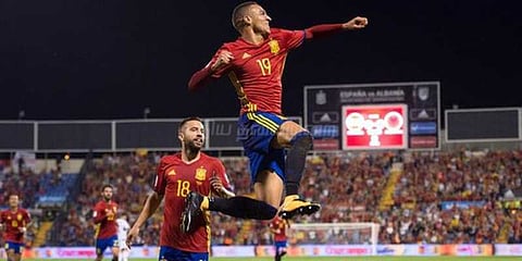 உலகக்கோப்பை கால்பந்து: 11வது முறையாக ஸ்பெயின் தகுதி