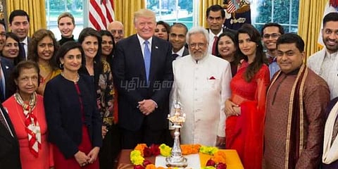 ட்ரம்பின் தீபாவளி கொண்டாட்டம்!