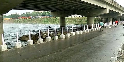 சென்னையில் அபாயகரமானது தரைப்பாலம்!