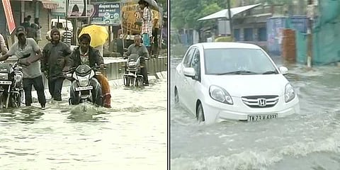 முடிச்சூரில் தேங்கும் மழை நீருக்கு கால்வாய் ஆக்கிரமிப்பே காரணம்: பொதுமக்கள் புகார்