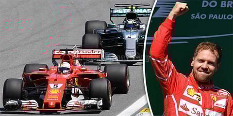 பிரேசில் எஃப் ஓன் கார்பந்தயம்: செபாஸ்டியன் வெட்டல் சாம்பியன்