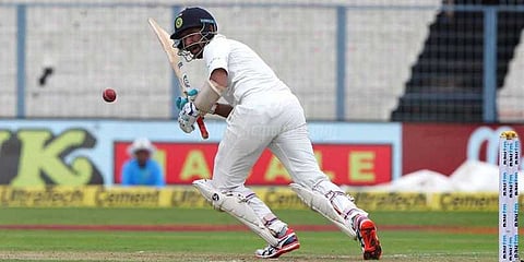 டெஸ்ட் போட்டியின் 5 நாட்களிலும் பேட்டிங் செய்து புஜாரா சாதனை