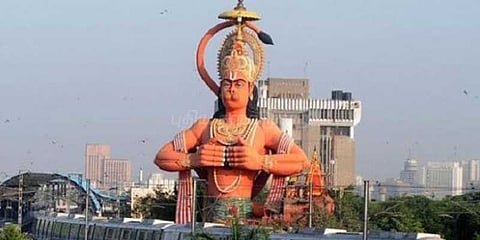 108 அடி அனுமன் சிலையை இடமாற்றம் செய்ய நீதிமன்றம் யோசனை