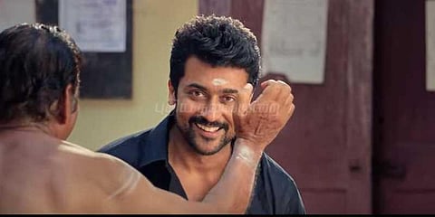 தகுதி இருக்கிறவன் எங்கே? சூர்யா அதிரடி வசனம்!