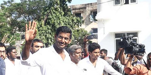 சேரனின் குற்றச்சாட்டுக்கு விஷால் விளக்கம்