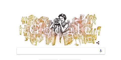 இந்தியாவின் முதல் பெண் புகைப்பட பத்திரிகையாளரை கவுரவித்த கூகுள் டூடுல்